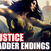 Injustice : Gods Among Us – All Ladder Endings – HD
